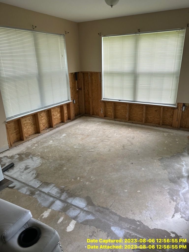 Water Damage Cleanup and Restoration