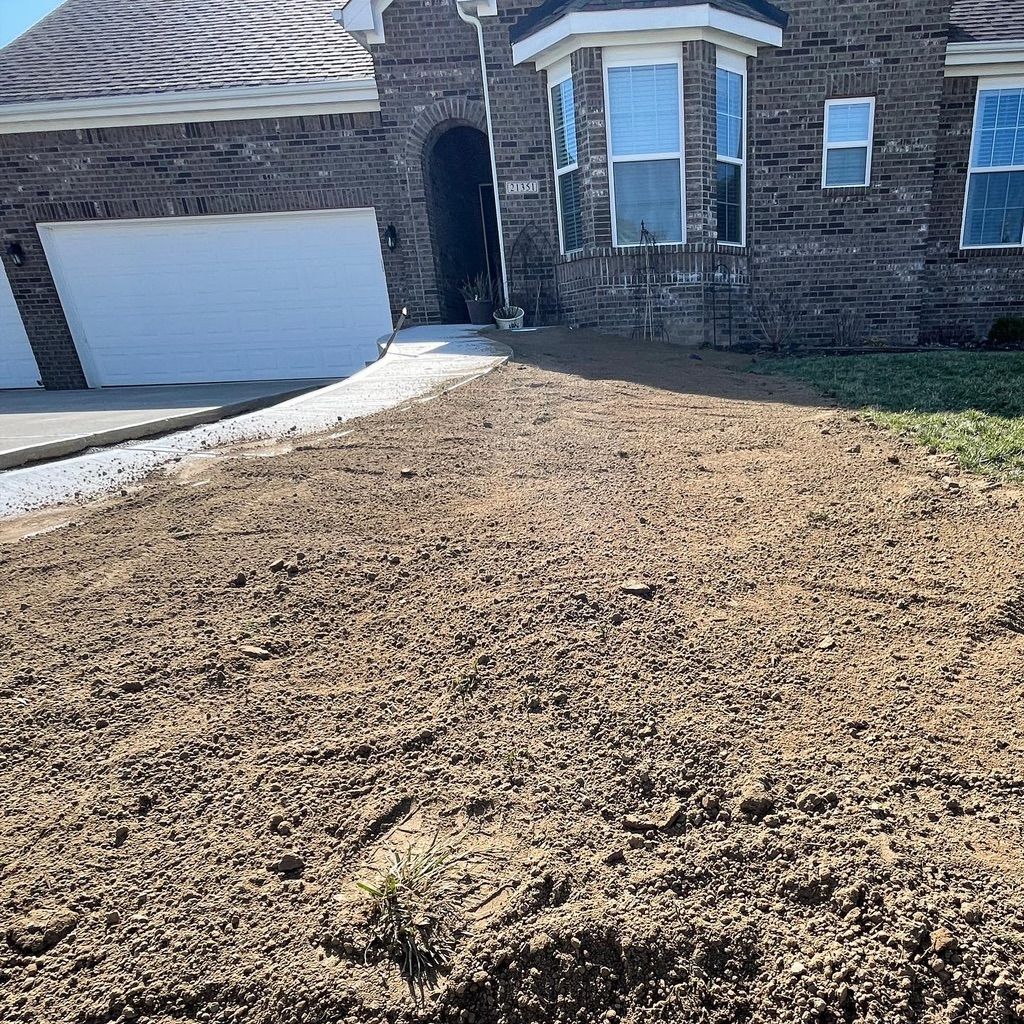 Grading and Topsoil Install.