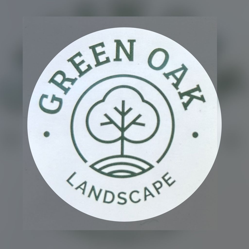 Green oak landscape