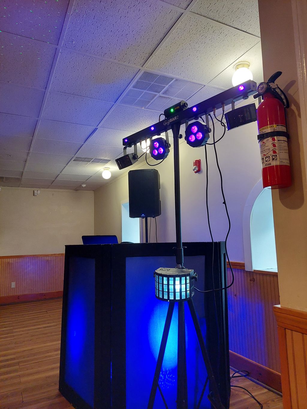 One of my set ups for a party we rocked !