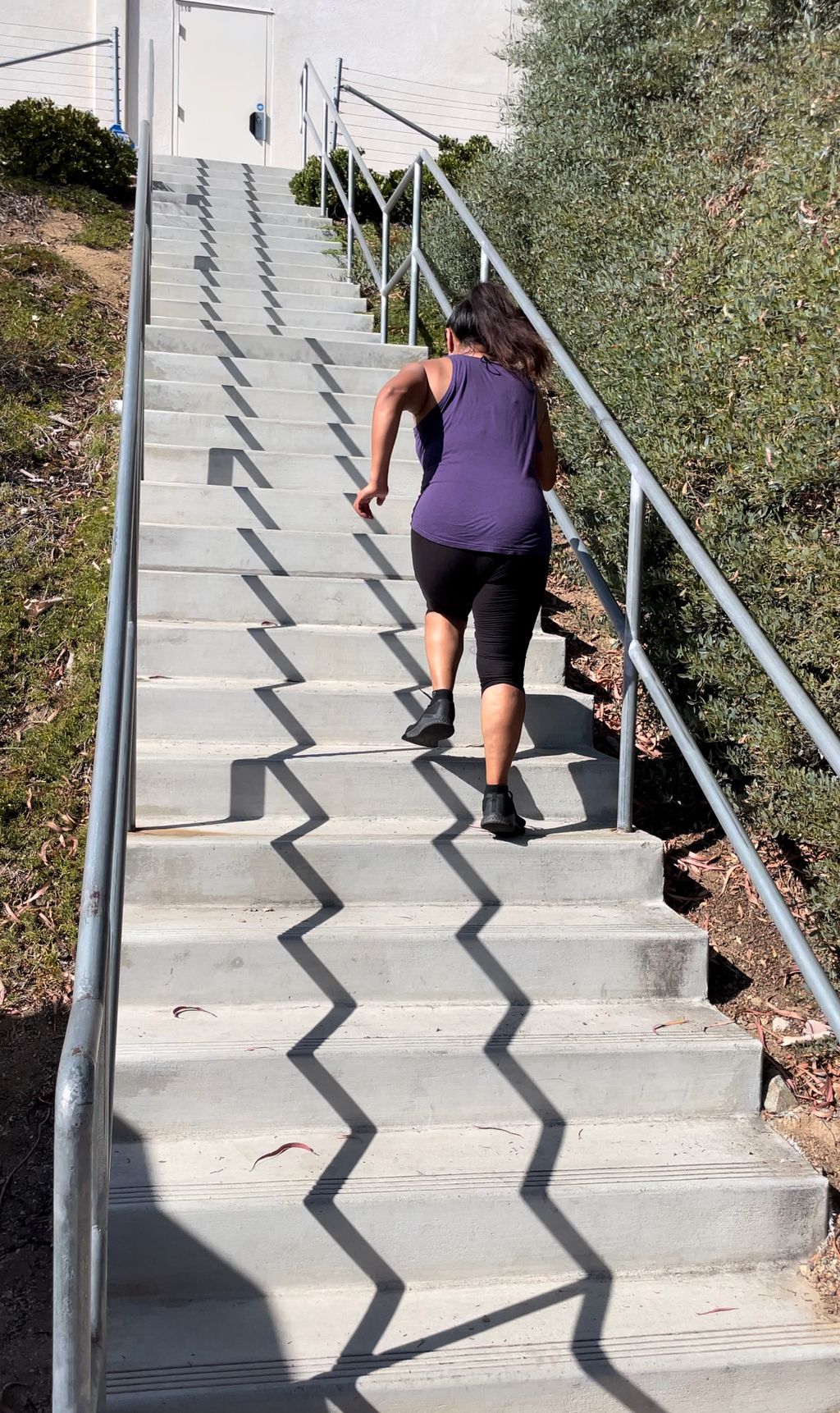 Stair warmup