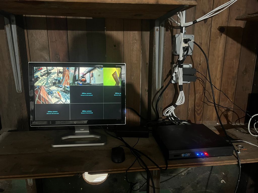 New DVR and camera installation 