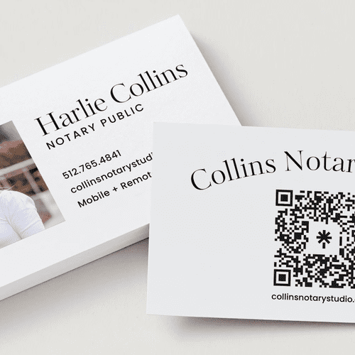 Harlie Collins, Owner of Collins Notary Studio - B