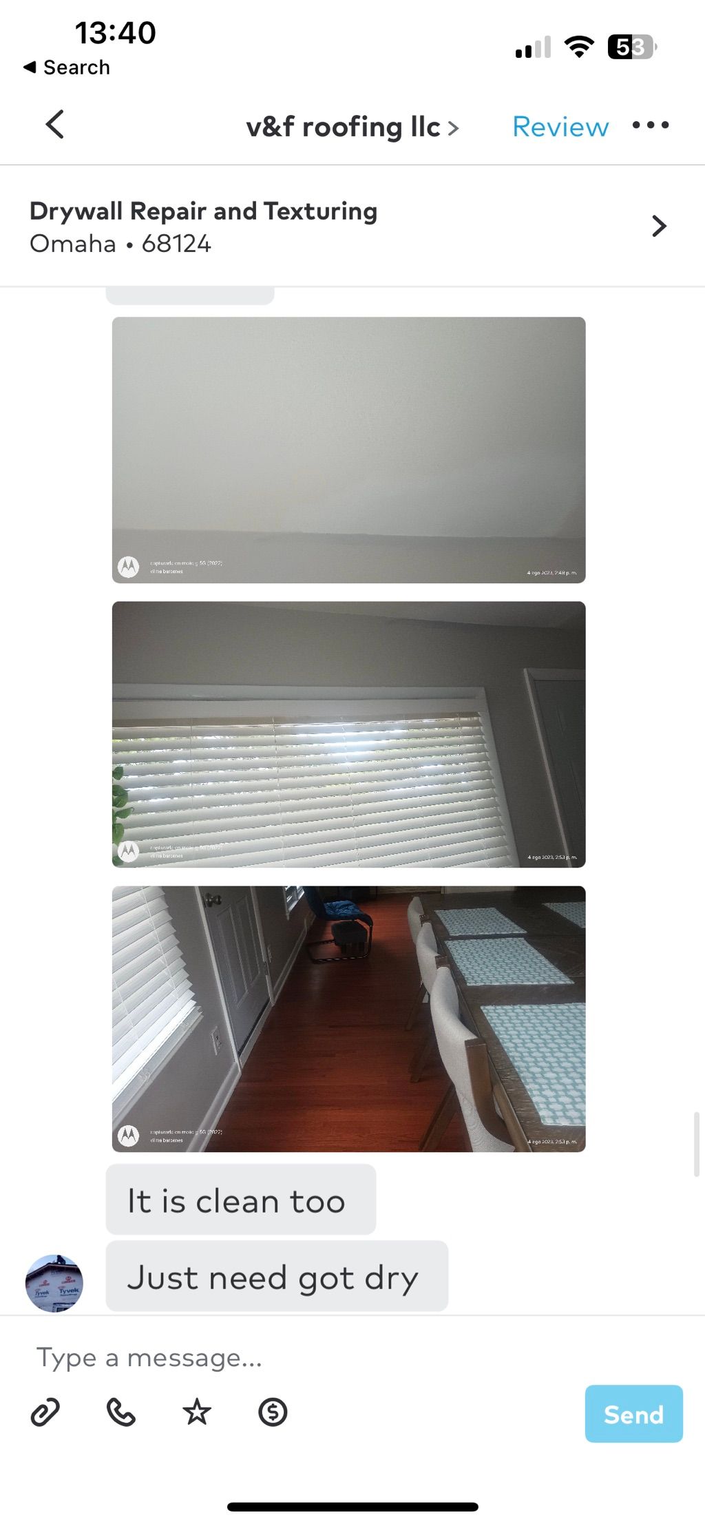 Customer photos