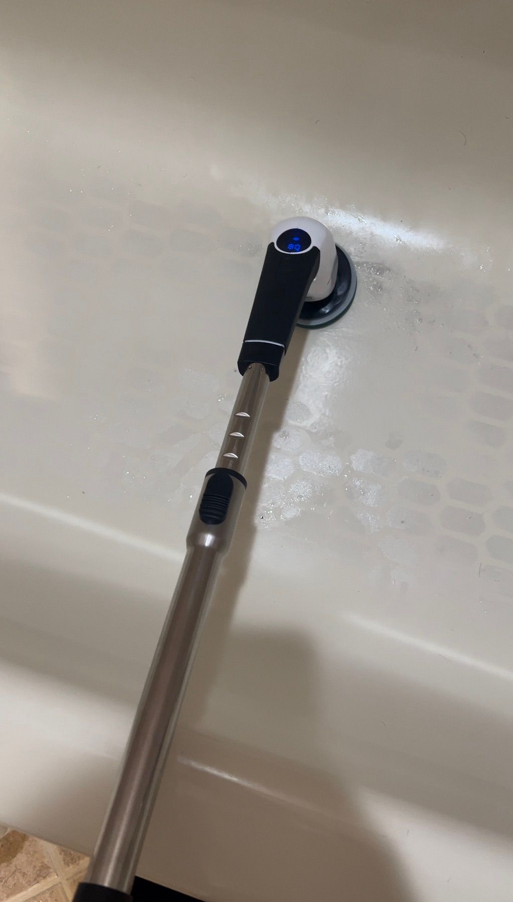 Using an auto scrubber