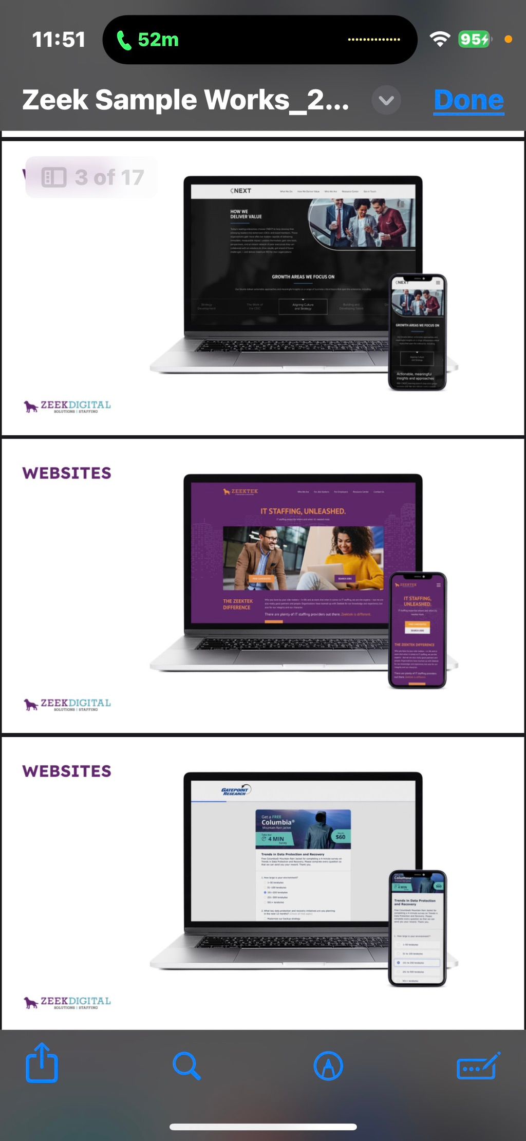Projects and media