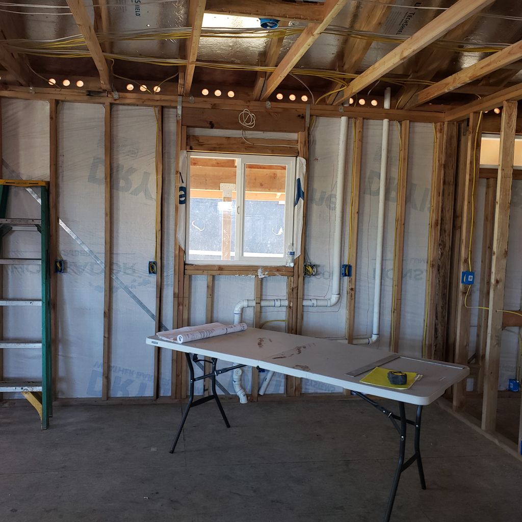 Kitchen Area Before