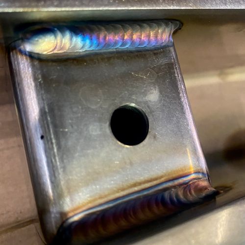 Stainless steel welds