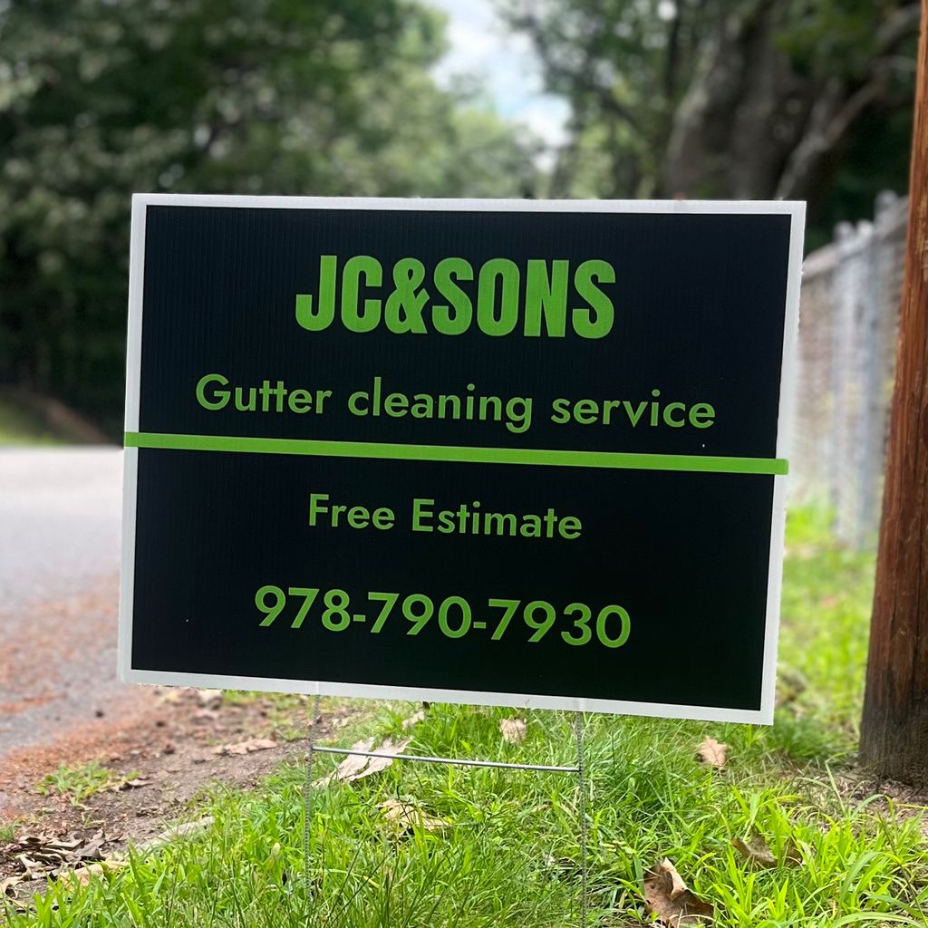 JC AND SONS Gutter Cleaning