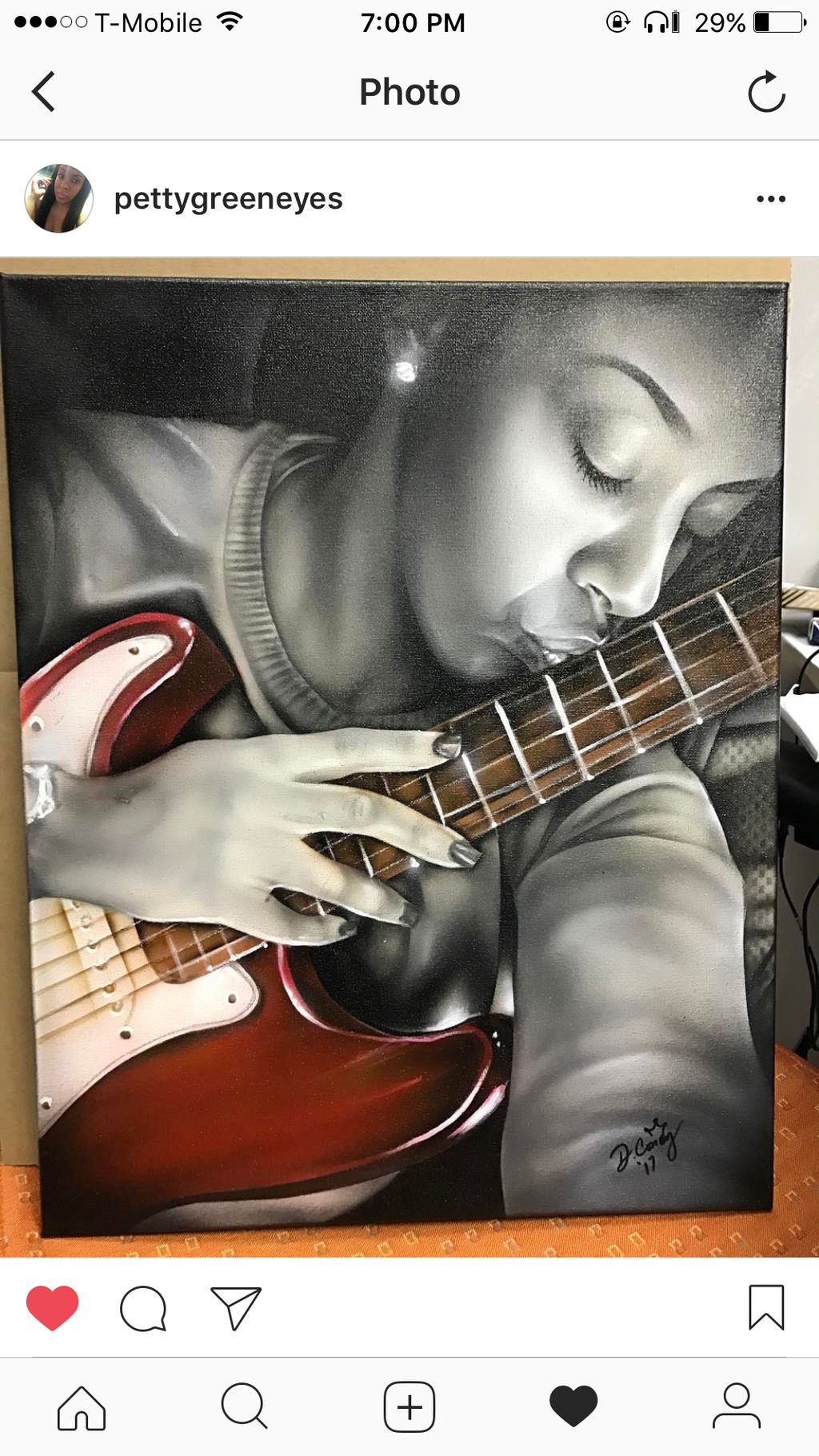Custom Tribute Canvas 