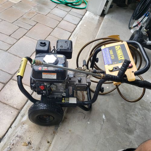Fixed the zero turn lawnmower and fixed my pressur