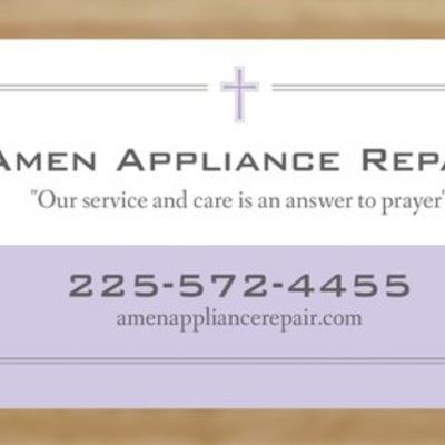 Avatar for Amen Appliance Repair