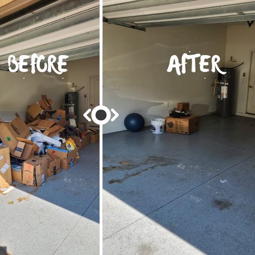Garage cleanout 