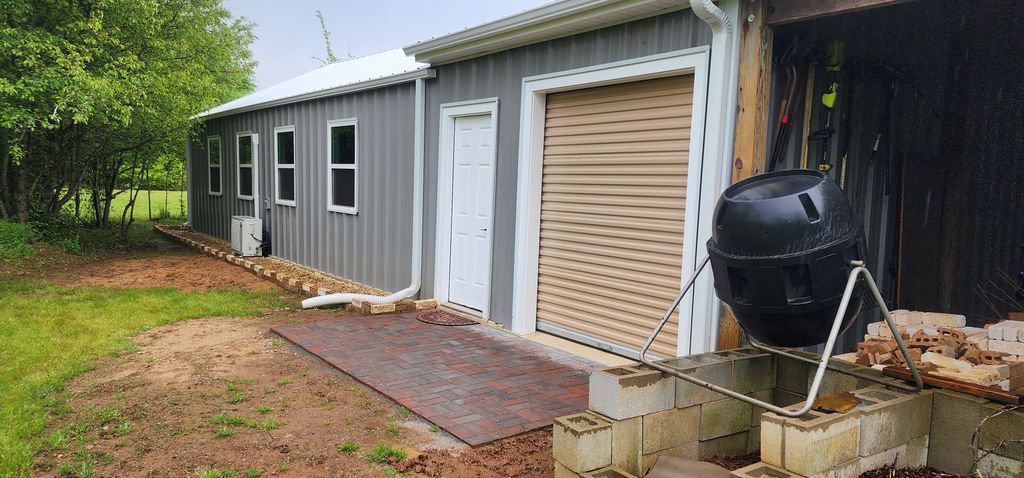 Brick paver pad