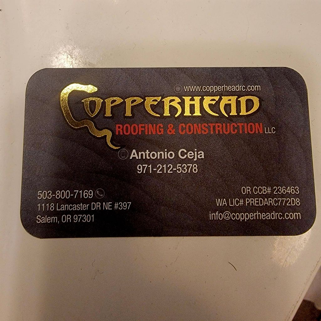 copperhead Roofing And Construction LLC