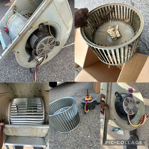 Blower motor replacement 