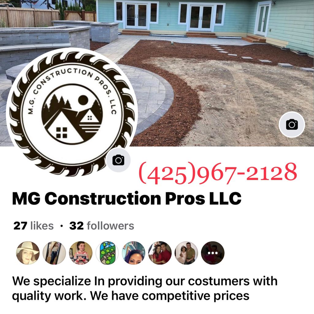 M.G. Construction Pros. LLC  ( General Contractor)