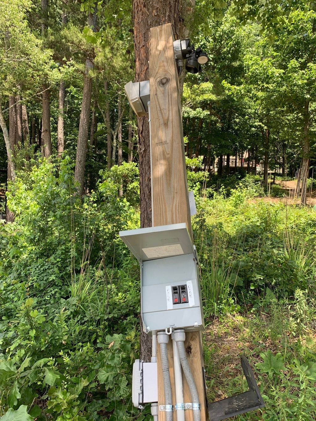 Outdoor sub panel 