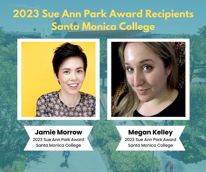 Jamie Morrow receives the 2023 Sue Ann Park Award 