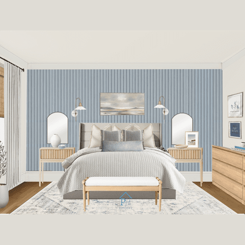 Coastal Bedroom Design 