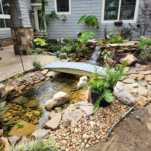 Water Feature Installation