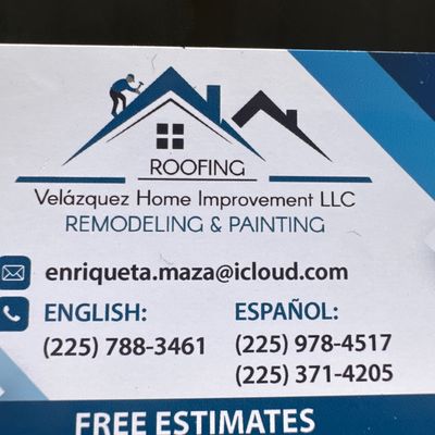 Avatar for Velásquez Home Improvement LLC