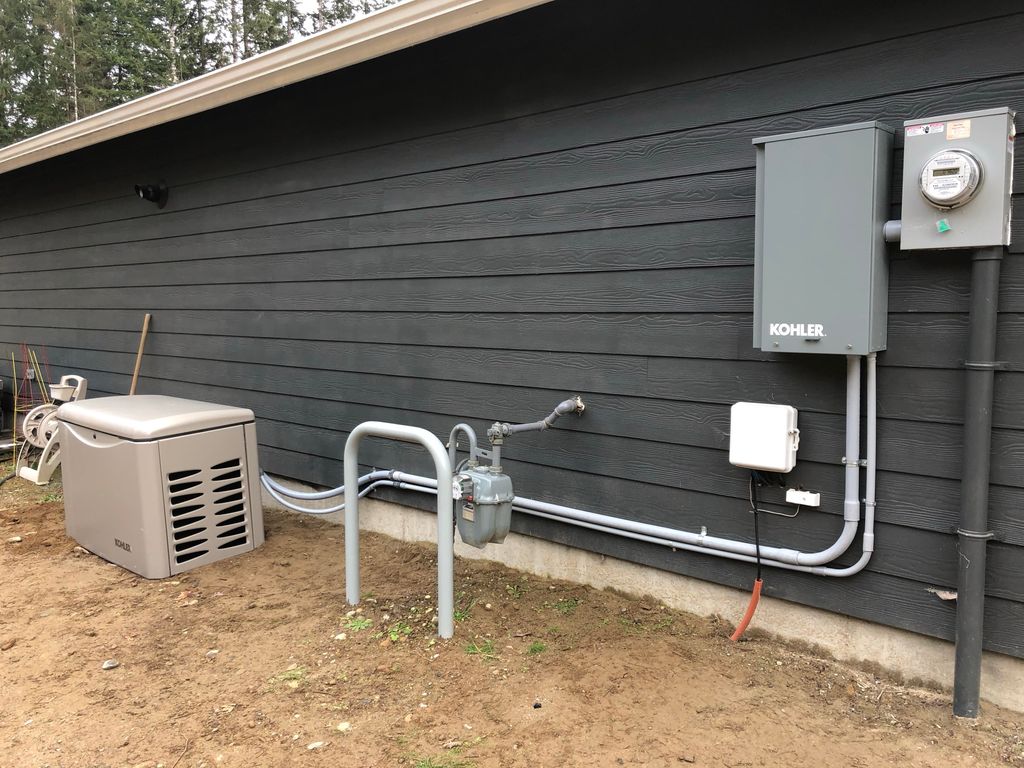 Standy generator with ATS panel