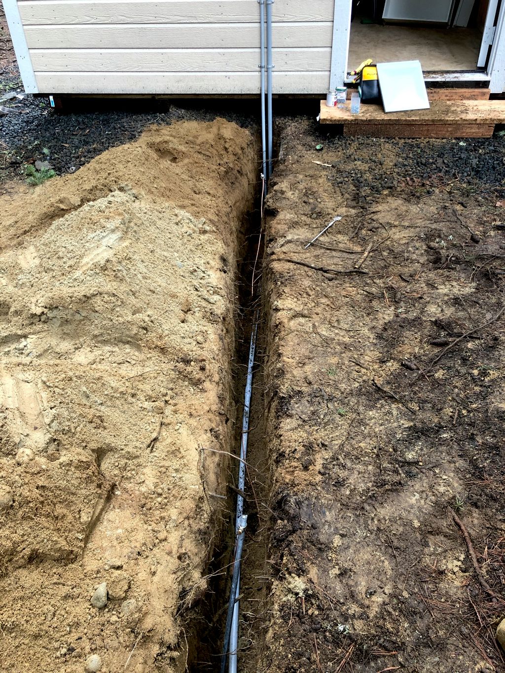 New 30a circuit for small shed power