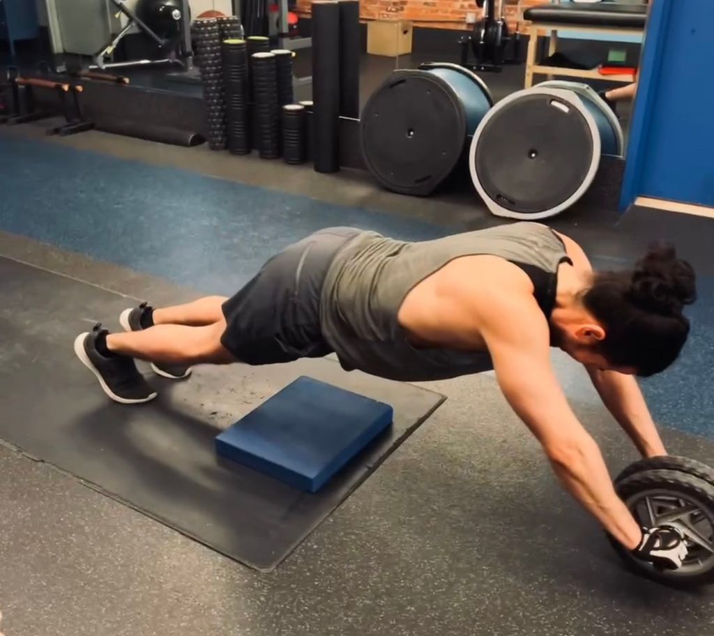All core, shoulders, back & triceps 