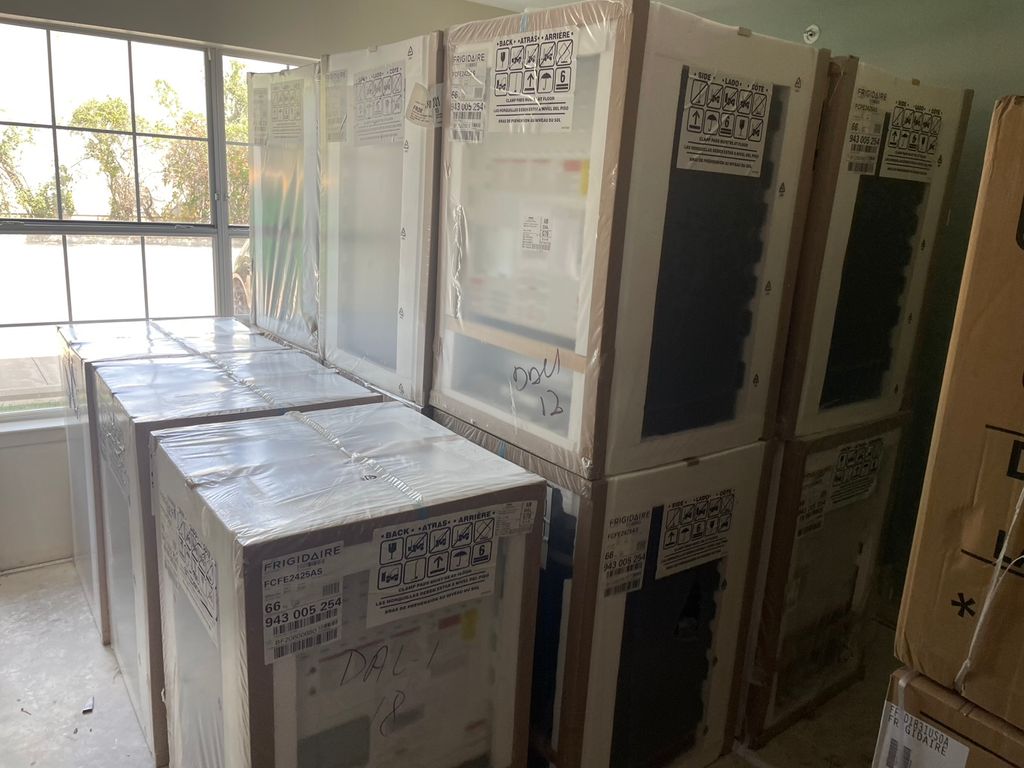 New Apartment appliances delivered and relocated t