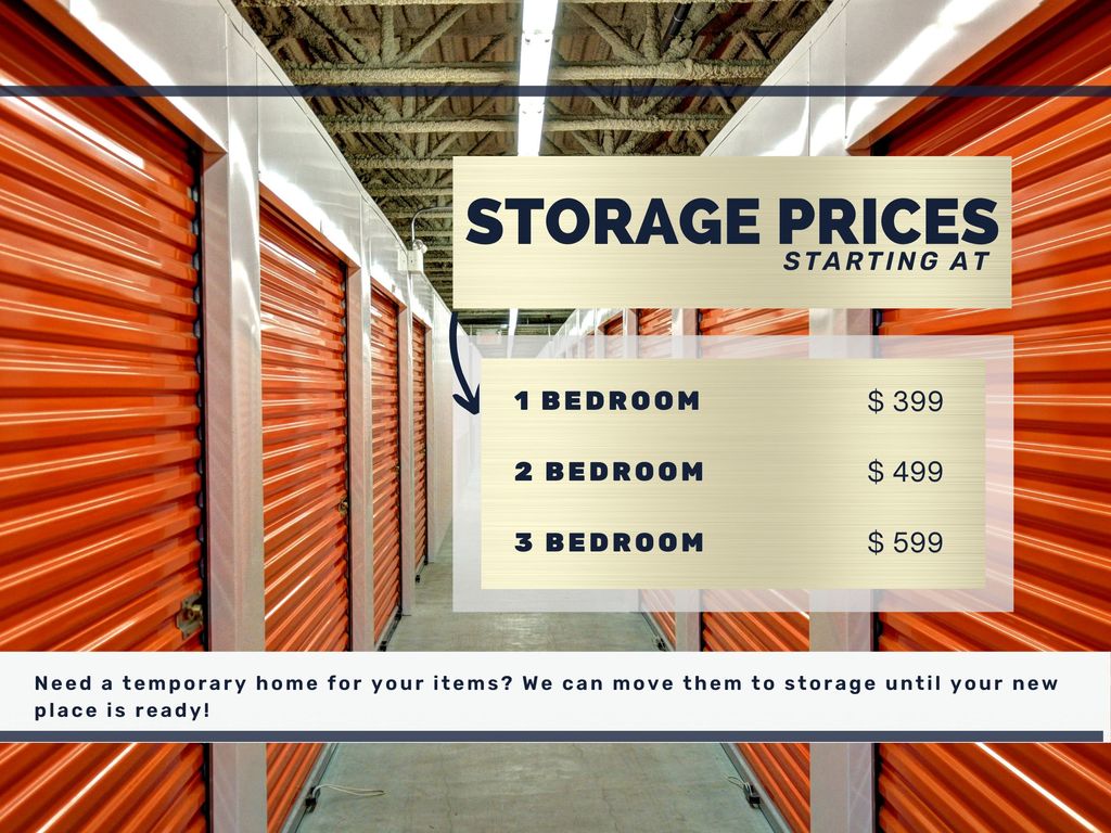 Need a Temporary Home for your items?