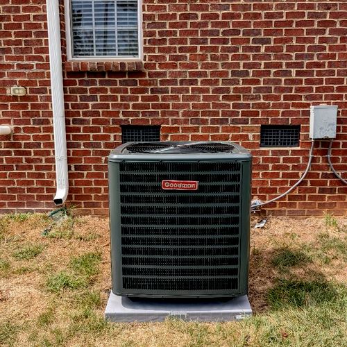 Goodman ac and coil installation