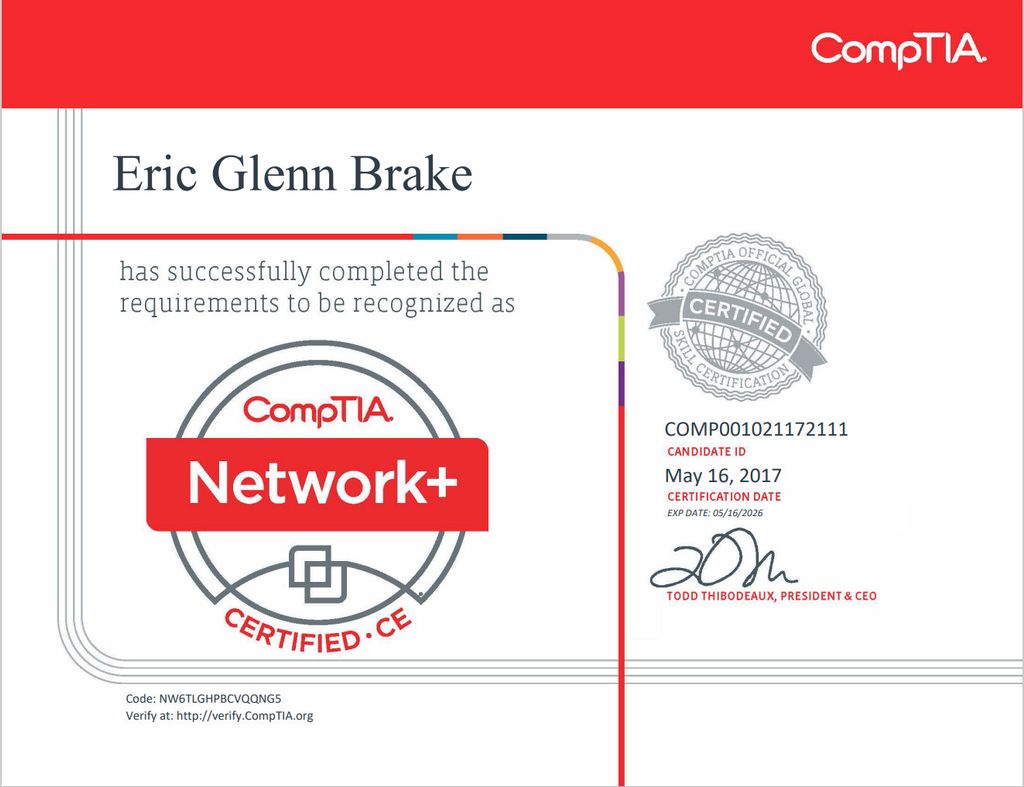 CompTIA Net +