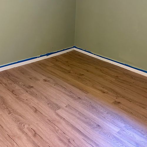 Excellent job! We’re very happy with the flooring 