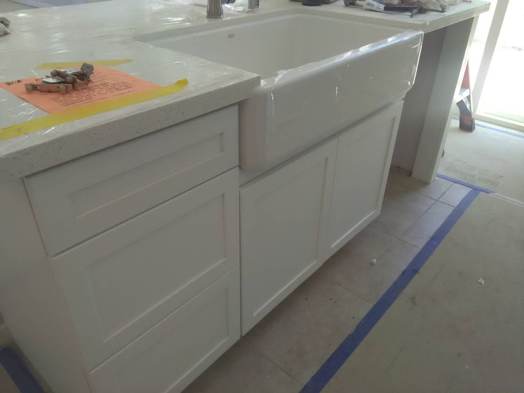 Farm sink for subdivision in Rocklin
