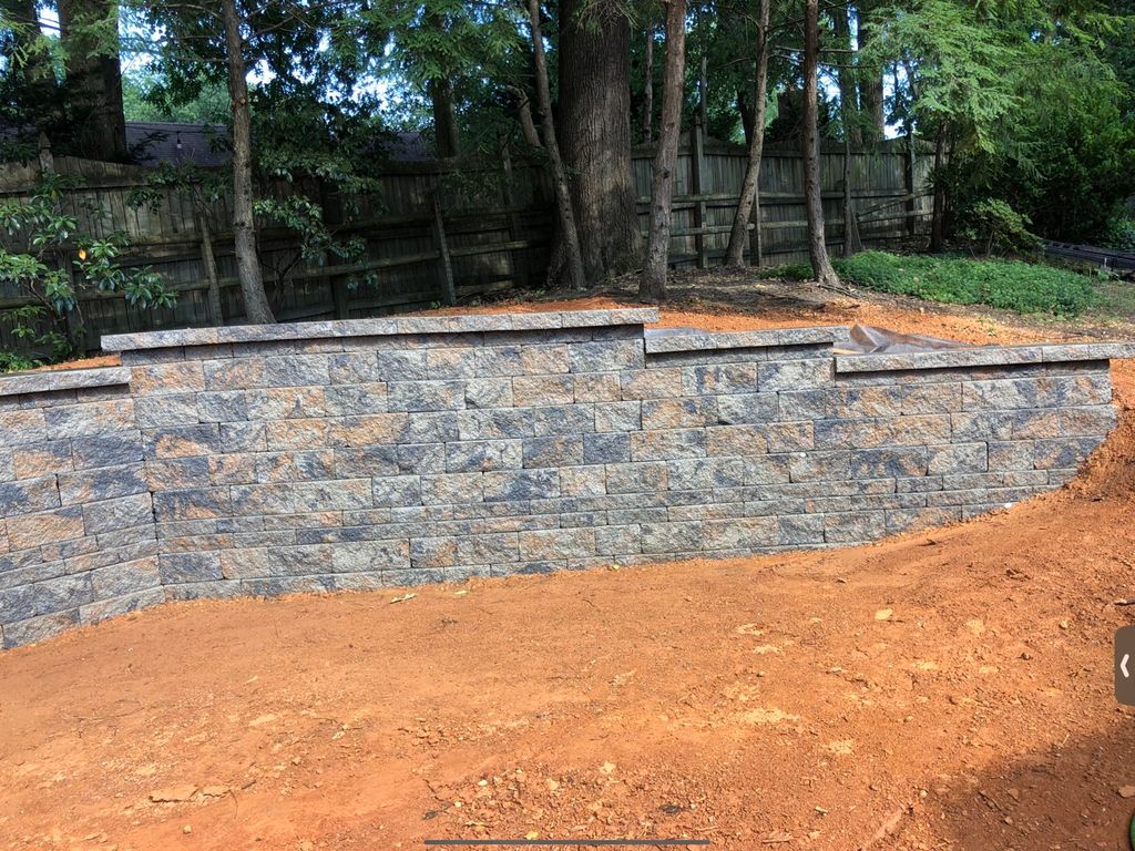 Complete transformation of the backyard with 100’ 