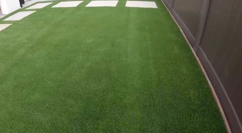Artificial turf thats family and pet friendly.  