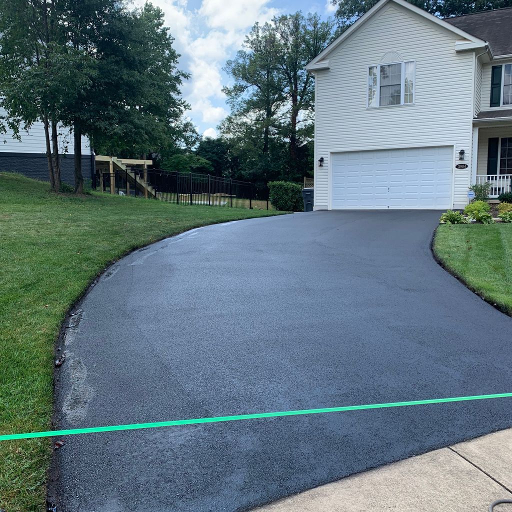 Davis driveway sealcoating