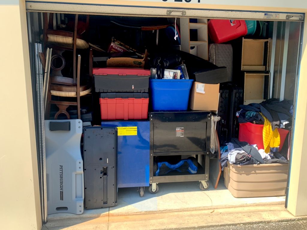 Don’t think it all will fit in your storage unit? 