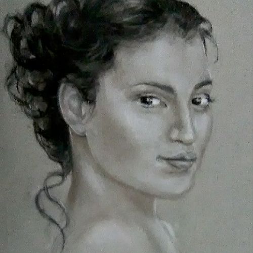 Portrait in Charcoal