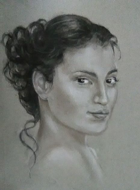 Portrait in Charcoal