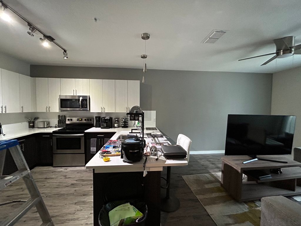 Accent wall after 
