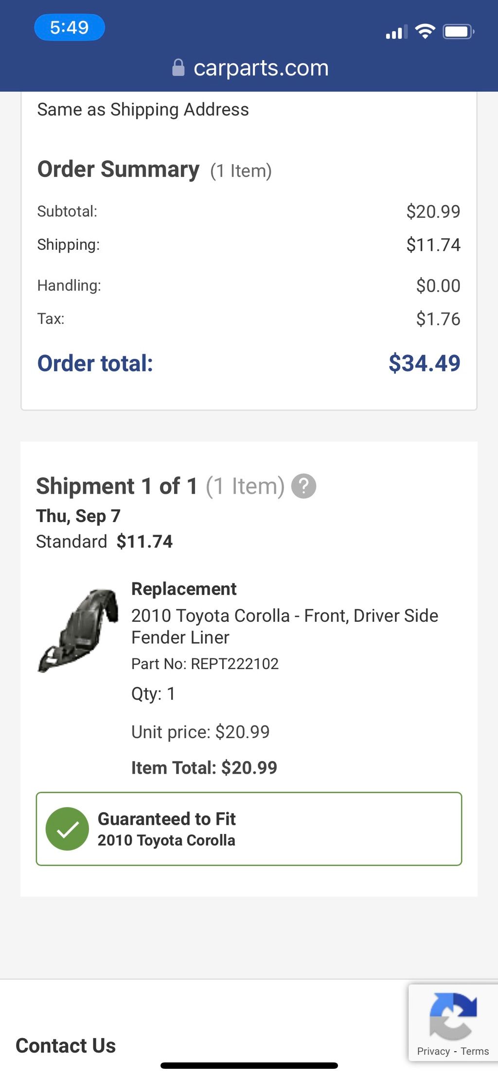 Customer photos