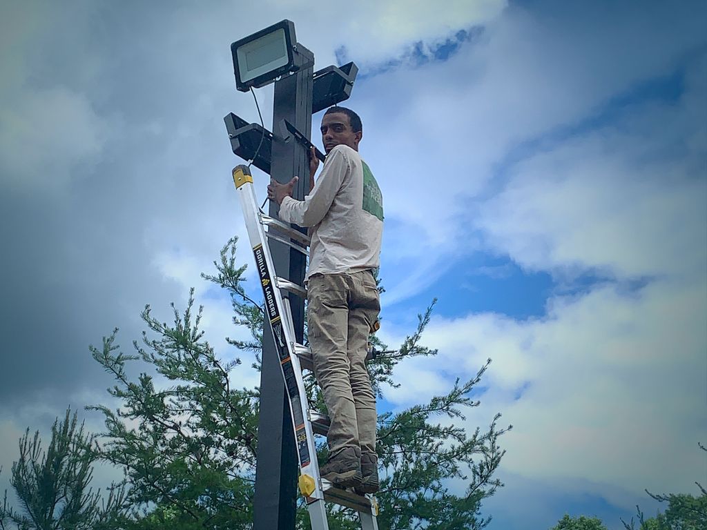 Lighting Tower Installation