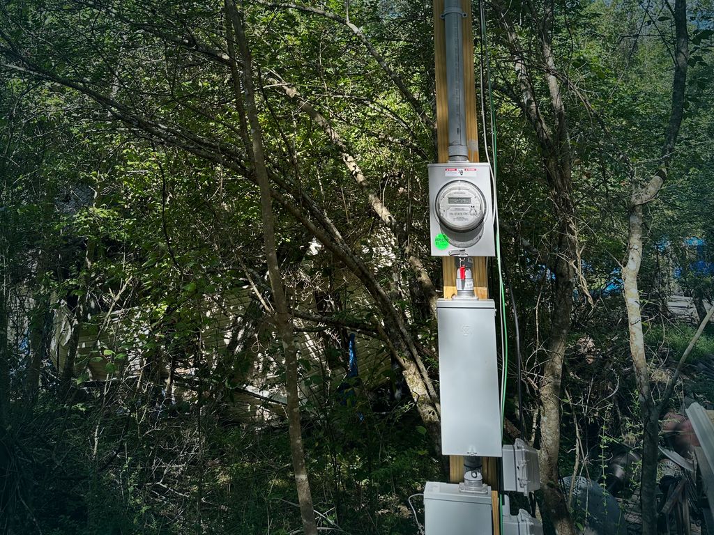 Temporary Power Pole