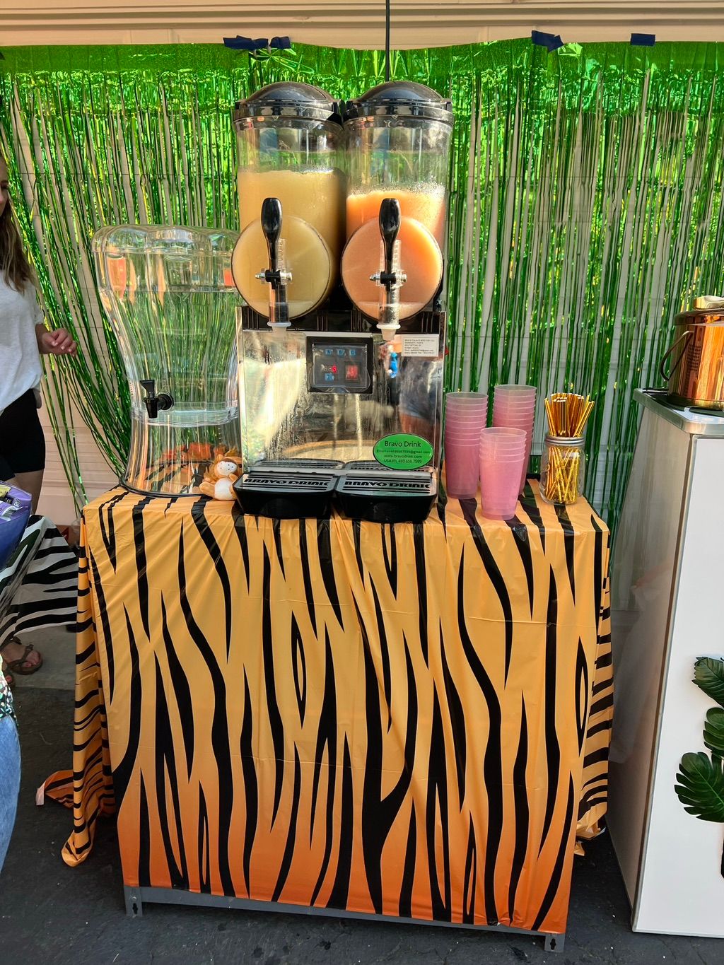 We offer frozen beverage services as well!
