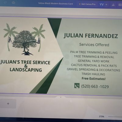 Avatar for Julian’s tree service & landscaping