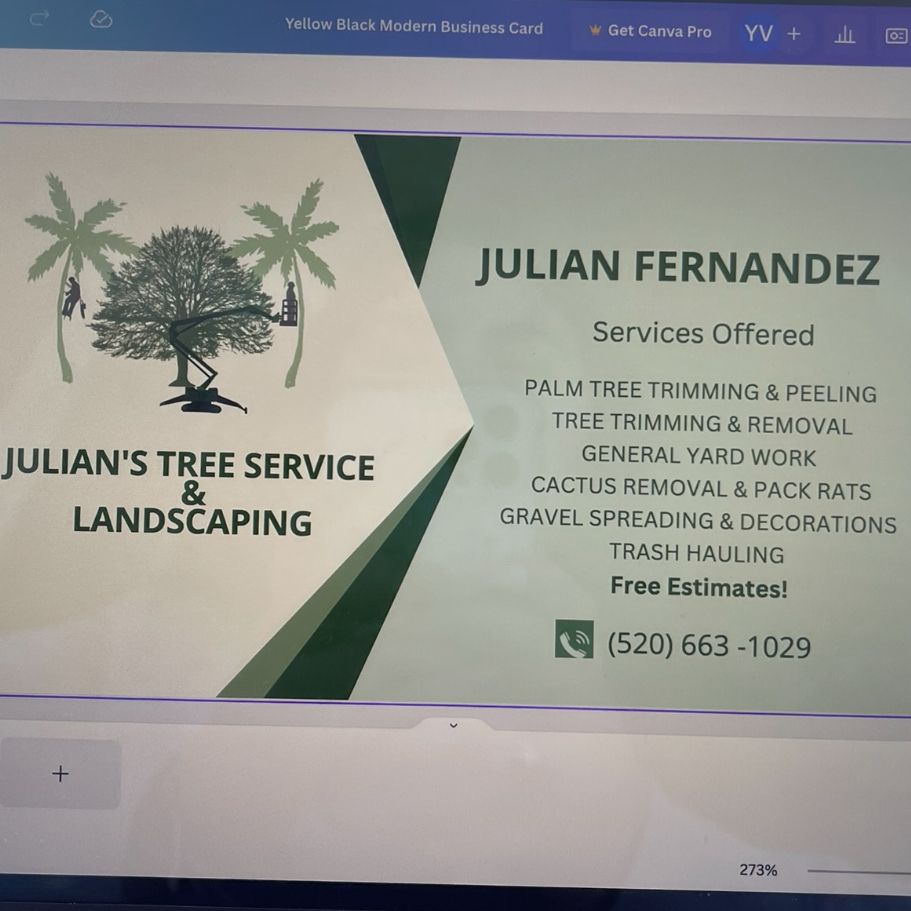 Julian’s tree service & landscaping