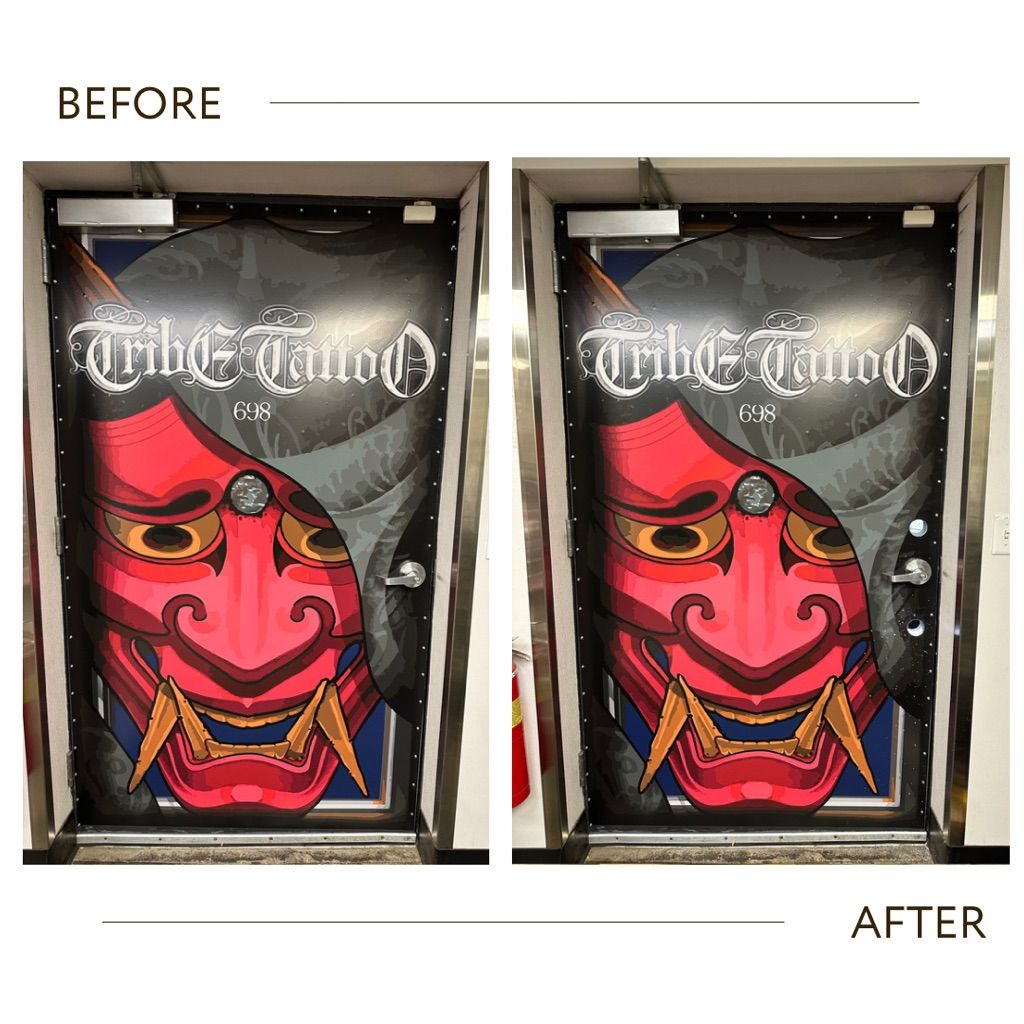 Commercial fresh lock install X 2 