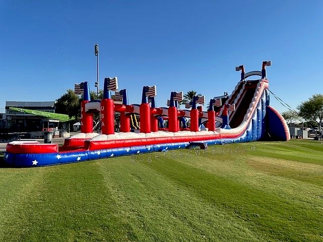 35ft American Pride Water Slide 